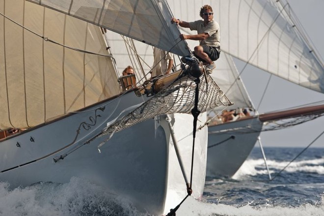 Stephen & Sons design THENDARA (Ketch aurique - Les Voiles de Saint-Tropez ©  Rolex/ Kurt Arrigo http://www.regattanews.com